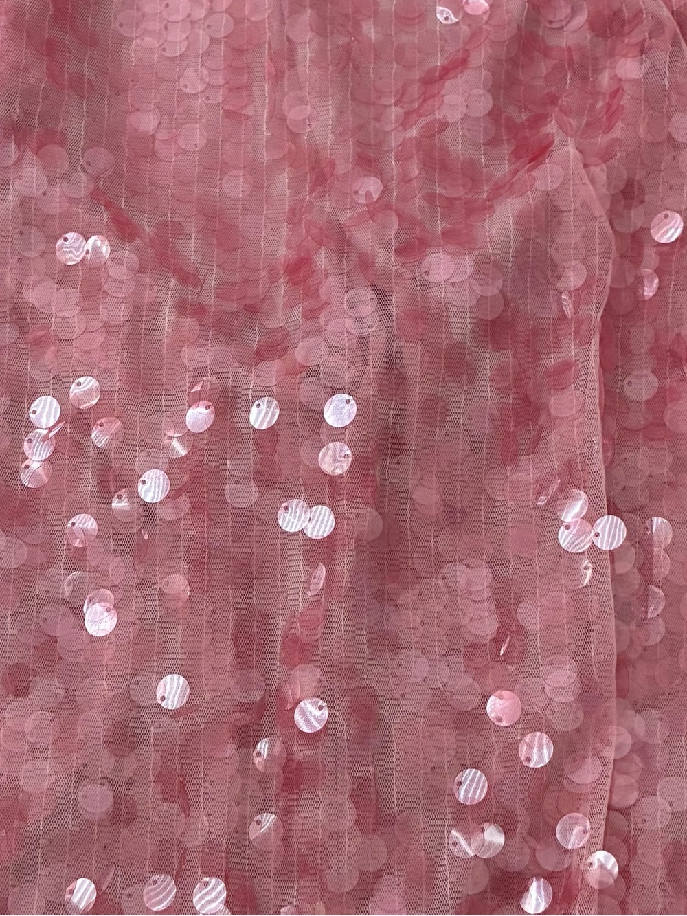 ZARA NWT Pink Sequin Open Back Mini Dress Halter Party Birthday S 8741/271 - Picture 7 of 8